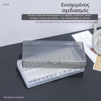 GNDG OEM Πλαστικό κουτί αποθήκευσης νυχιών – Θήκη για εργαλεία μανικιούρ
