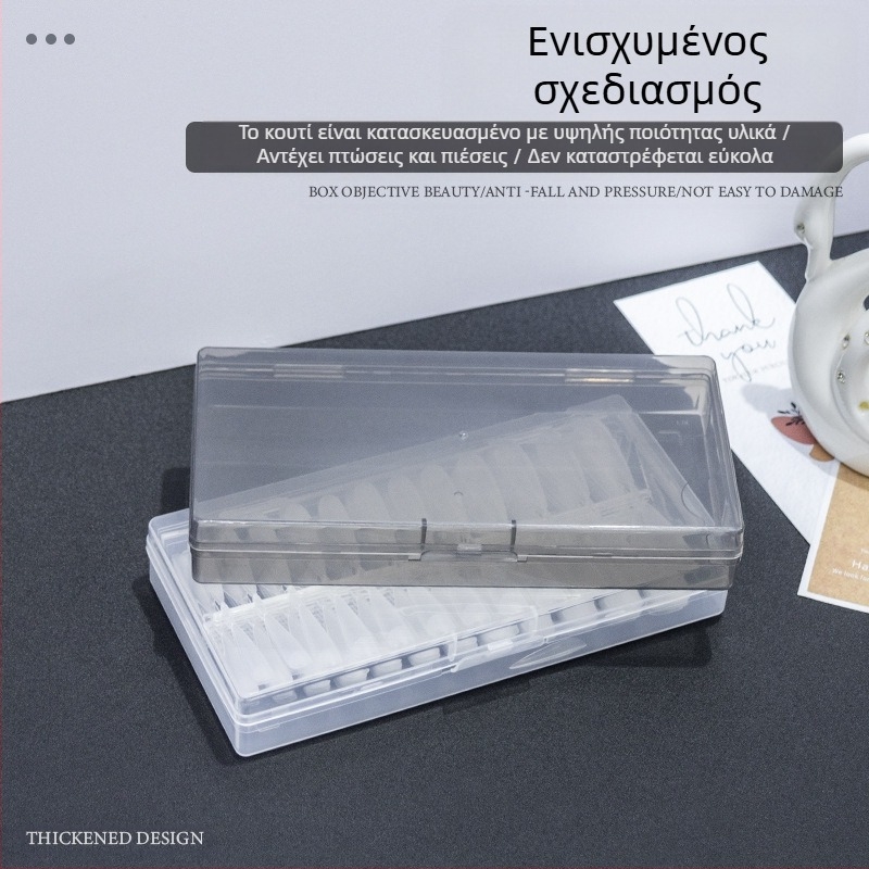 GNDG OEM Πλαστικό κουτί αποθήκευσης νυχιών – Θήκη για εργαλεία μανικιούρ