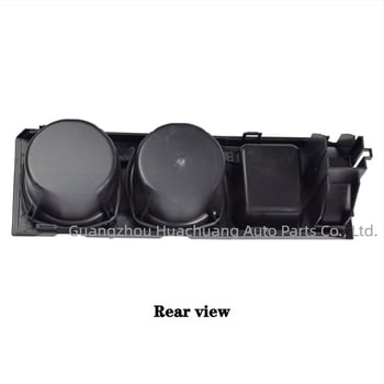 Huachuang ποτηροθήκη νερού για BMW 3 Series E46, κεντρική κονσόλα αποθήκευσης με μονωμένο κρατήρα ποτηριού, μοντέλα 51168217953/51168217955