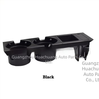 Huachuang ποτηροθήκη νερού για BMW 3 Series E46, κεντρική κονσόλα αποθήκευσης με μονωμένο κρατήρα ποτηριού, μοντέλα 51168217953/51168217955