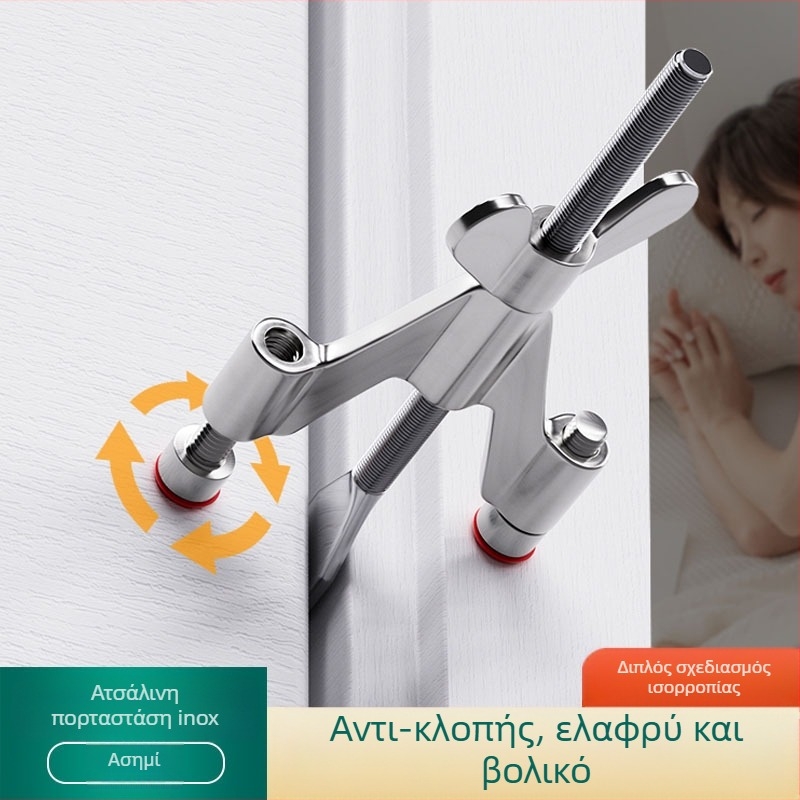Honglesen Διπλός Ρυθμιζόμενος Αποστάτης Πόρτας — 304 Ακρίβεια Χύτευση, Μοντέλο Αριστερά/Δεξιά, Σύγχρονο Μινιμαλιστικό Στυλ