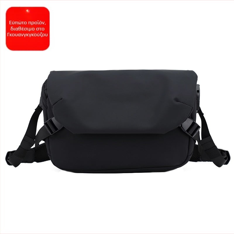 Ανδρική τσάντα crossbody, στιλ δρόμου, Oxford, αδιάβροχη, επένδυση πολυεστέρα