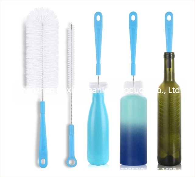Dexin Cleaning Supplies Σετ βουρτσες μπιμπερό με μακριά λαβή, πλαστικά, 4 τεμάχια