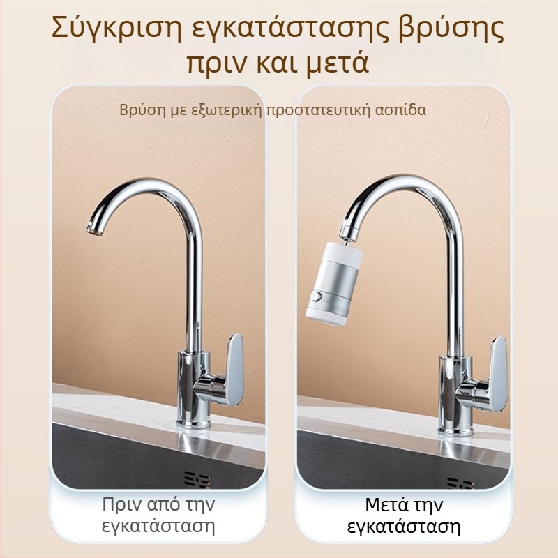 Βρύση νεροχύτη με εξαγόμενο κεφαλή, μοντέλο CLDD2YS, υλικό ανοξείδωτος χάλυνας + ABS, έλεγχος με ένα μοχλό, ονομαστική πίεση 10, θερμοκρασία λειτουργίας 85°C