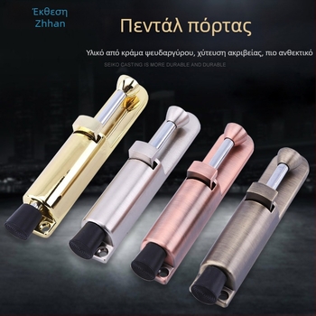ZH613 Στοπ πόρτας και εντοπιστής από κράμα ψευδάργύρου, τοίχου, χειροκίνητος έλεγχος