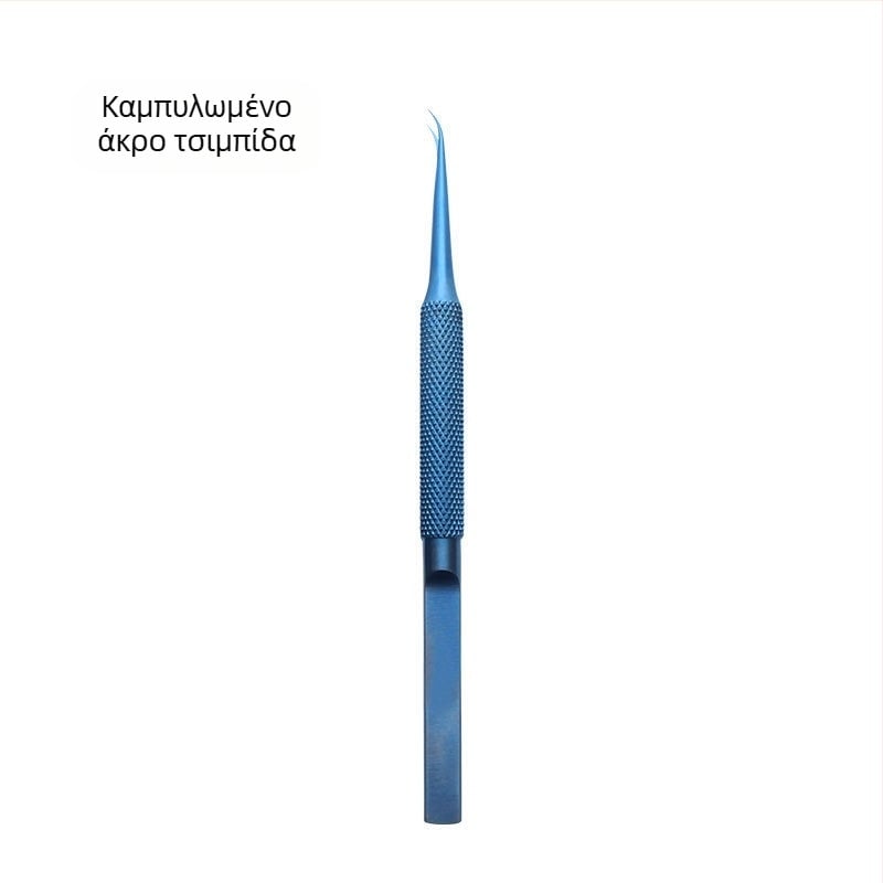 Λαβίδες από τιτάνιο για ακριβείς επισκευές ηλεκτρονικών με ευθείες και καμπύλες άκρες, αντιμαγνητικές