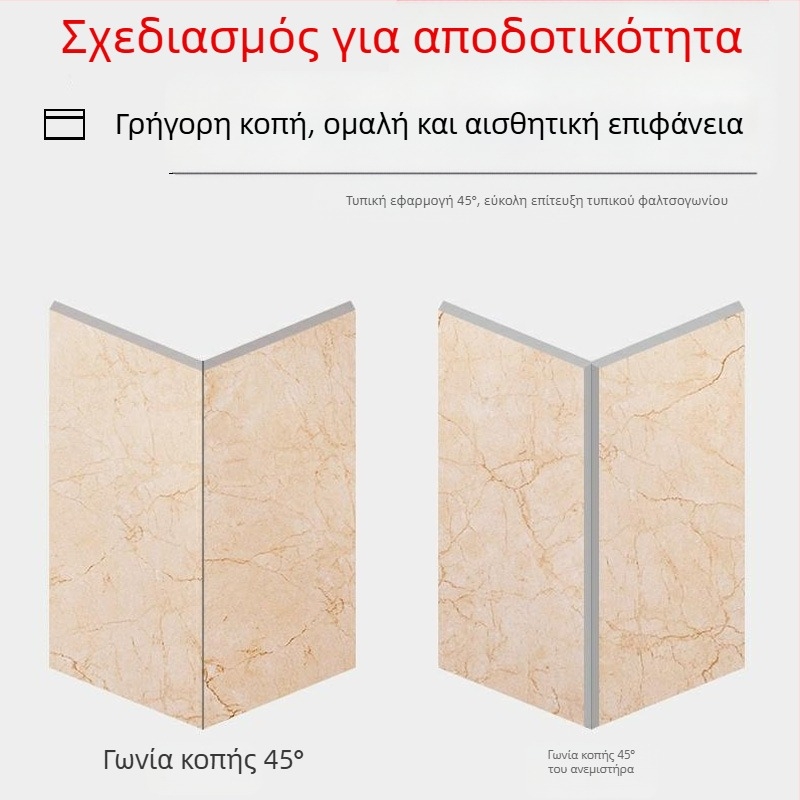 Maib Μηχανή κοπής γωνιών πλακιδίων, 45° υψηλής ακρίβειας, κράμα αλουμινίου