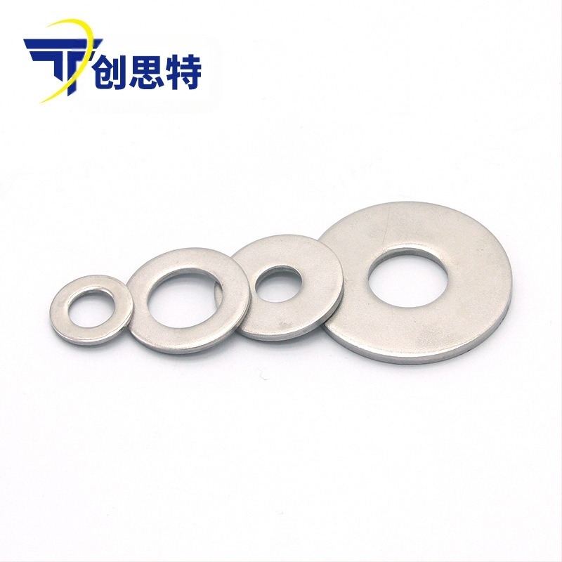 Επίπεδες ροδέλες από ανοξείδωτο χάλυβα 304, σε κουτί, 230 τεμάχια, GB97/DIN125 πρότυπο, Τάξη A.