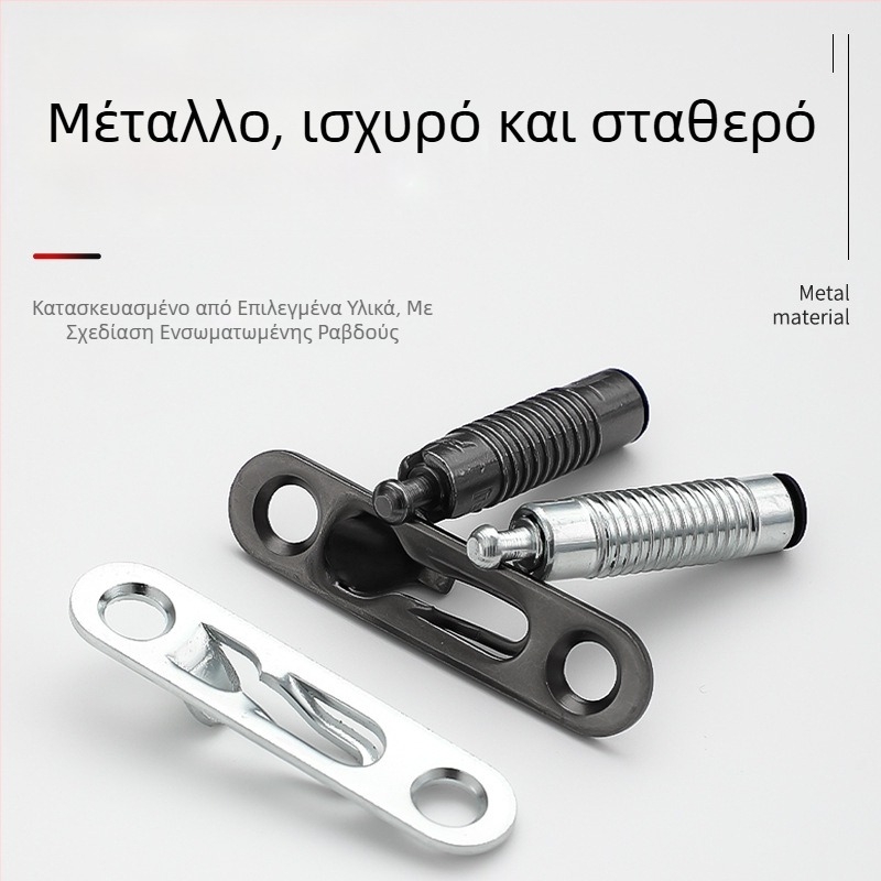 Κρυφός συνδετήρας δύο σε ένα για ράφια ντουλαπών – επίχρισμα από σίδερο με νικέλιο, Megasbang