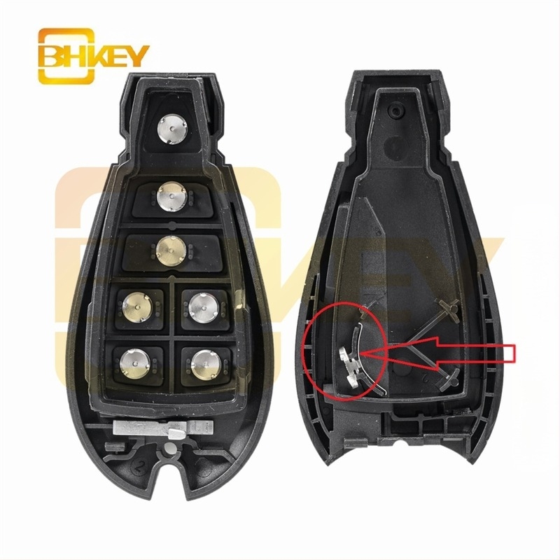 Θήκη κλειδιού αυτοκινήτου για Dodge Chrysler Ram Jeep Liberty, από μηχανικά πλαστικά, διαστάσεις 85×42×15 mm, βάρος 30 g