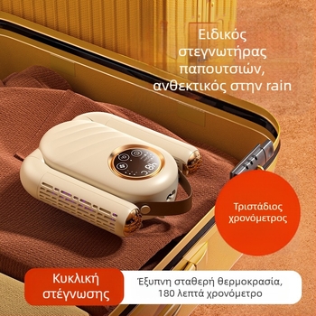 Στεγνωτήρας Παπουτσιών TX-HX01, Διπλωτός Τηλεσκοπικός, 220V, 180W, 50Hz