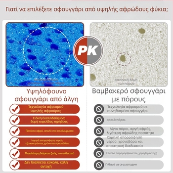 Meiluo Jie Παχύτερο σφουγγάρι πλυσίματος αυτοκινήτου με υψηλό αφρό – Μεγάλο μπλοκ από κυψελωτών φύκια για καθαρισμό αυτοκινήτων