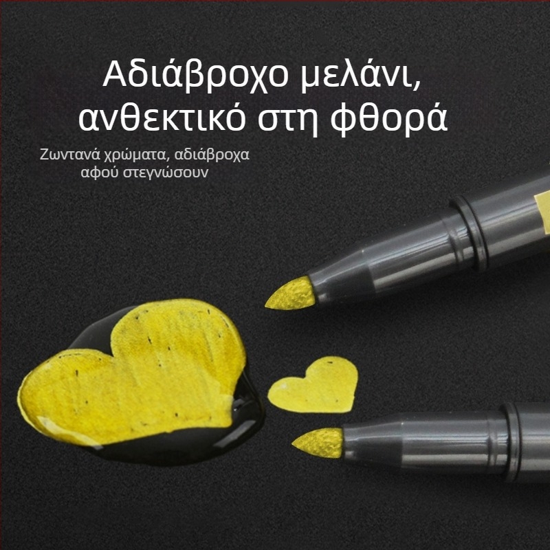 Μαρκαδόρος ακρυλικός για παιδιά από τη New Simple – αδιαφανής, αδιάβροχος, μαλακή άκρη, κατάλληλος για DIY graffiti και ζωγραφική με το χέρι