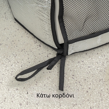 Θήκη εξωτερικής μονάδας κλιματιστικού για καλοκαίρι – προστασία από σκόνη, συμβατή με 2 HP Gree/Haier και 1.5 HP Midea, αλουμινόφυλλο αντίβροχής και UV προστασία