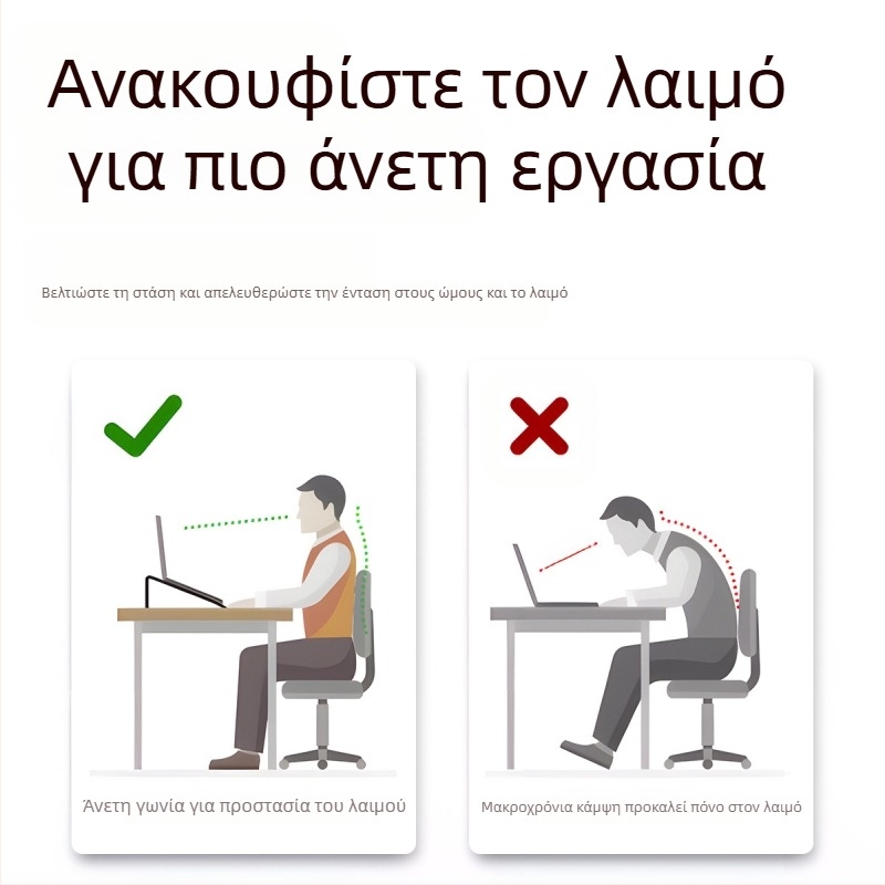 Αναδιπλούμενο επιτραπέζιο στήριγμα από κράμα αλουμινίου για φορητούς υπολογιστές και ταμπλέτες με ανύψωση και ψύξη