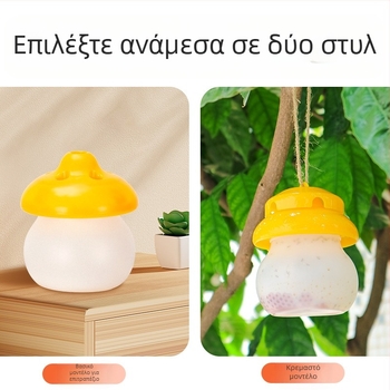 Παγίδα για μύγες φρούτων με κολλητικό δόλωμα, οικιακή χρήση; στερεά μορφή; προσαρμόσιμο μοντέλο; μικροτοξικότητα