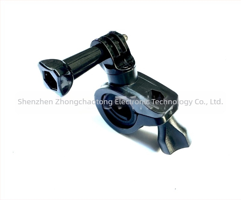 Εξάρτημα στήριξης κάμερας GoPro για ποδήλατα και μοτοσυκλέτες, υλικό PC, μάρκα Medium Overpass, συμβατό με GoPro, συσκευασμένο σε διαφανή φάκελο