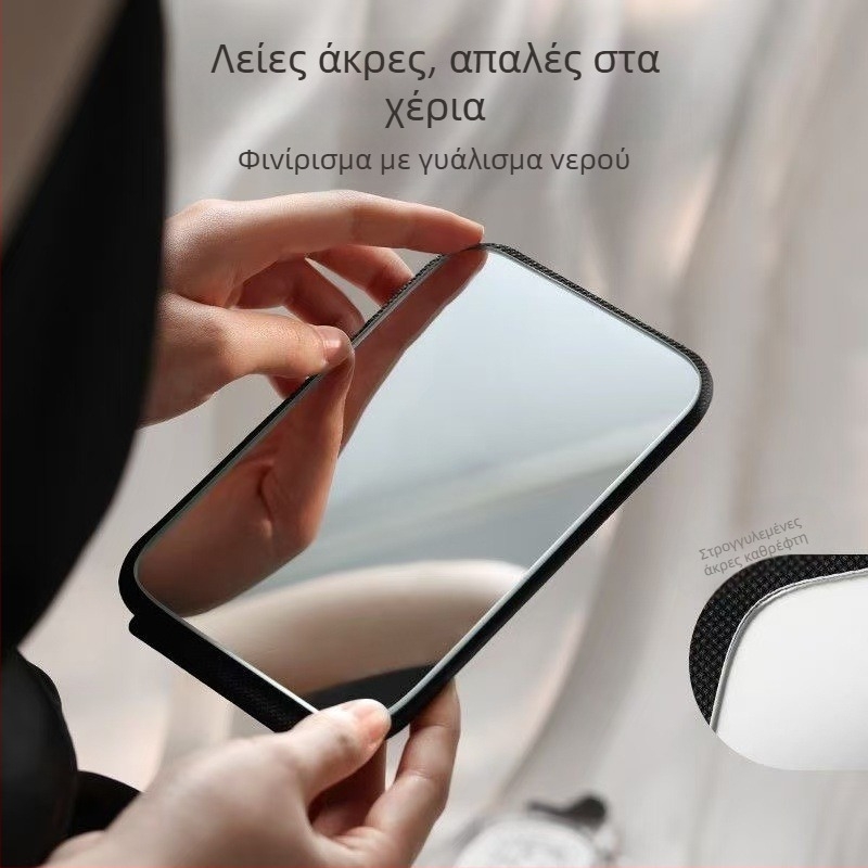 Υπερ-καθαρός αναδιπλούμενος συμπαγής καθρέφτης μακιγιάζ, για φοιτητικό δωμάτιο, φορητός επιτραπέζιος καθρέφτης.
