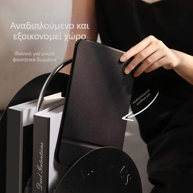 Υπερ-καθαρός αναδιπλούμενος συμπαγής καθρέφτης μακιγιάζ, για φοιτητικό δωμάτιο, φορητός επιτραπέζιος καθρέφτης.