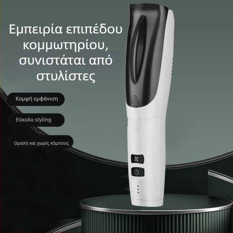Νέος επαναφορτιζόμενος ηλεκτρικός μηχανή κουρέματος για οικιακή χρήση, αδιάβροχος, ήσυχος με αυτόματη αναρρόφηση μαλλιών, κεραμικές λεπίδες, κατάλληλο για παιδιά