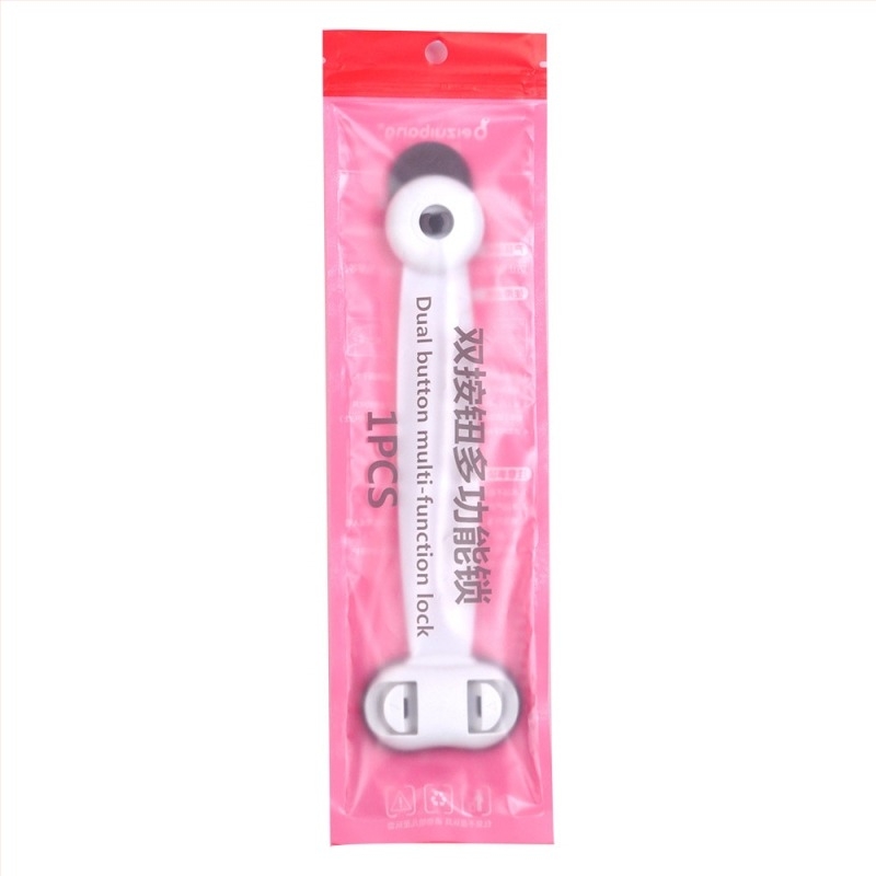 Πολυλειτουργική κλειδαριά ασφαλείας για βρέφη και παιδιά – Αντι-πιάσιμο, κλείδωμα συρταριών και πόρτας ντουλαπιού (πακέτο 100)