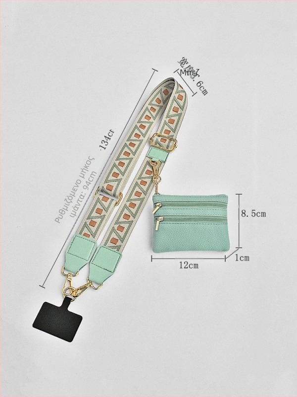 Ιμάντας crossbody για κινητό τηλέφωνο με θήκη νομισμάτων – Νάιλον, Αστικός μινιμαλισμός, Unisex, Pick up