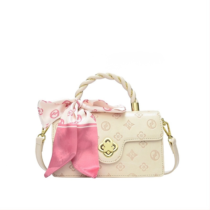 Γυναικεία τσάντα crossbody από PU με καπάκι, τετράγωνου σχήματος, street-style σχεδίαση, οριζόντιο τετράγωνο σχήμα, θήκη με φερμουάρ
