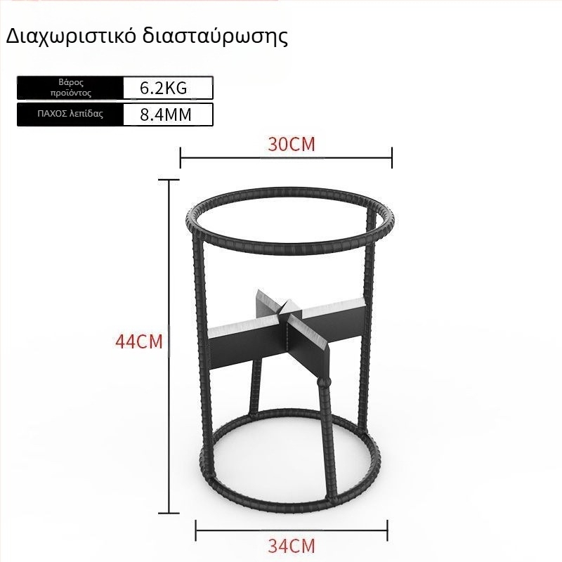 Αυτόματη μηχανή κοπής και διάσπασης ξύλων – Τριμελής σετ, χάλυβας μαγανίτης