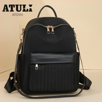 Σακίδιο για φοιτητές - ύφασμα Oxford, Άνοιξη 2025, Κλείσιμο με φερμουάρ, Εσωτερικές τσέπες με φερμουάρ και για κινητό, Αδιάβροχο και ανθεκτικό στη φθορά