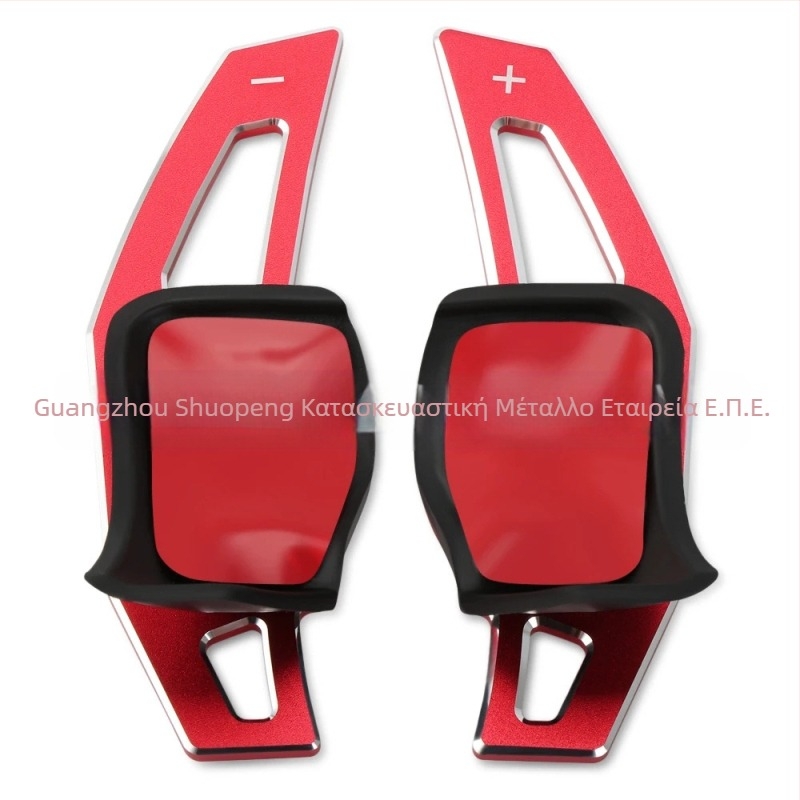 Μοχλός αλλαγής ταχυτήτων για τιμόνι VW Golf 6/7/8, κράμα αλουμινίου, βουρτσισμένο φινίρισμα με αμμοβολή, 200 g, Shuopeng precision manufacturing