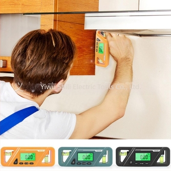 Solid ψηφιακό κλίσης μετρητής με επίπεδο, γωνιομετρικό μετρητή και οριζόντιος χάρακας