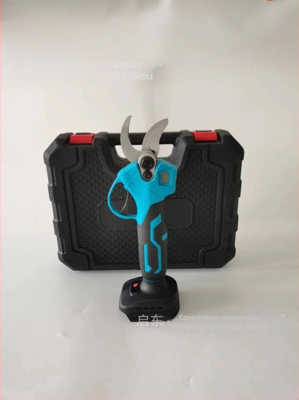 Κλαδευτικό ψαλίδι χωρίς ψήφτρες με κινητήρα, μπαταρία λιθίου, ψηφιακή οθόνη, φορητό για κλάδεμα υψηλών κλαδιών