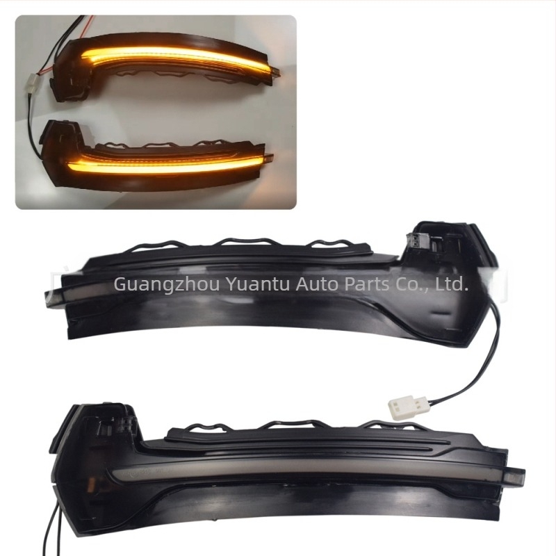 Audi A3 8V (2013-2020) Φωτιστικά σήμανσης καθρέπτη οπισθοπορείας — ABS, 12V, 5W, Μοντέλο 8V0 949 101/102, δίχρωμο φωτισμό (κίτρινο με μπλε και λευκές αποχρώσεις)