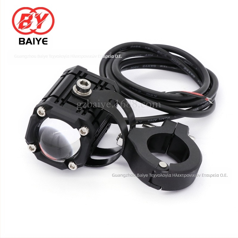 Φωτιστικό LED μοτοσικλέτας Devil Eye - σώμα αλουμίνιο+PC, 30W, 9-80V, 5000LM