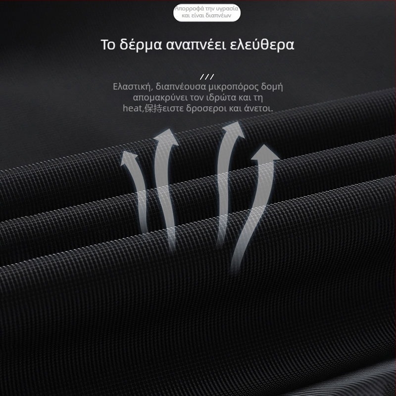 Ανδρικό μπουφάν άνοιξης-φθινοπώρου με στάσιμο γιακά και φερμουάρ, ελαφρύ επιχειρηματικό casual, αδιάβροχο και ανθεκτικό στον άνεμο, πολυεστερική ίνα