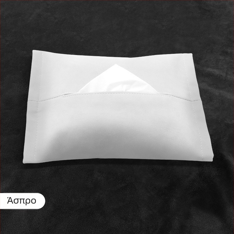 Θήκη χαρτοπετσετών αυτοκινήτου για Tesla Model Y3, plush υλικό, κρυφή κρεμάμενη εγκατάσταση