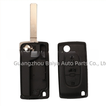 Θήκη κλειδιού αυτοκινήτου με 3 πλήκτρα για Peugeot Citroën Fiat CE0523/CE0536 | Πλαστική θήκη, πλάκα κλειδιού από χαλκό + πλαστικό, βάρος 39,5 g