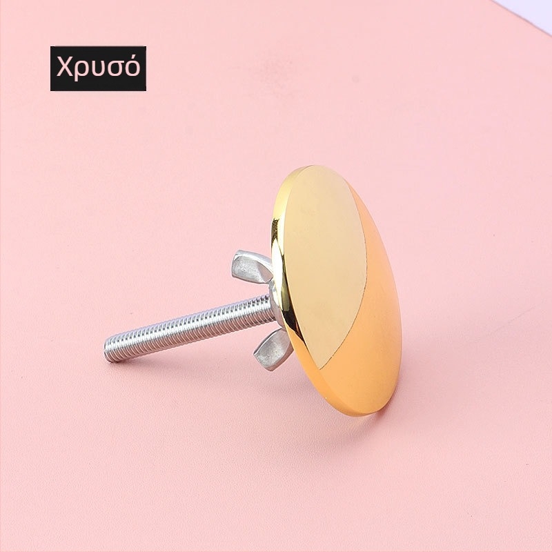 Κάλυμμα οπής νεροχύτη και δοσομετρητής σαπουνιού, υλικά: κράμα ψευδάργυρου και ανοξείδωτης ατσάλι 304, μοντέλο 001, μάρκα Raw Wheat, καθαρό βάρος 60 g, προέλευση Dongguan