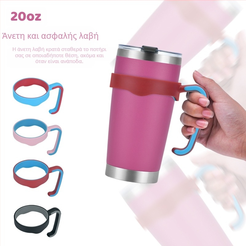 Hua Kun PP ποτηροθήκη αυτοκινήτου – στρογγυλό σχήμα, φορητή, μονοστρωματική κατασκευή, εκτύπωση λογότυπου