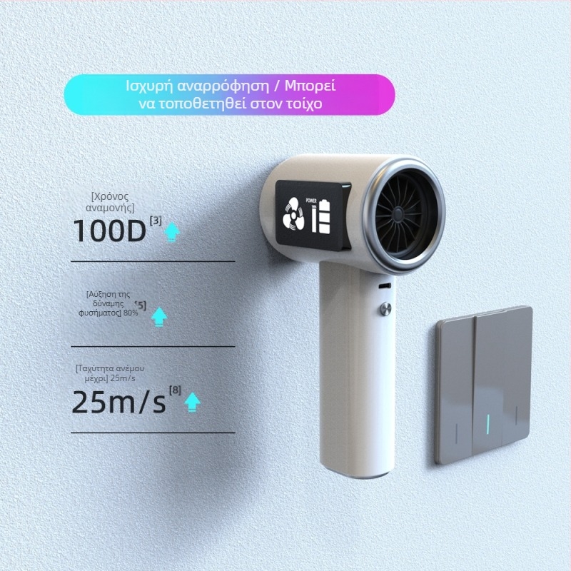 Ασύρματος καθαριστής αυτοκινήτου με ψηφιακή οθόνη, διπλής χρήσης αυτοκίνητο-σπίτι, φορητός, 60W, 6000Pa αναρρόφηση, επαναφορτιζόμενος