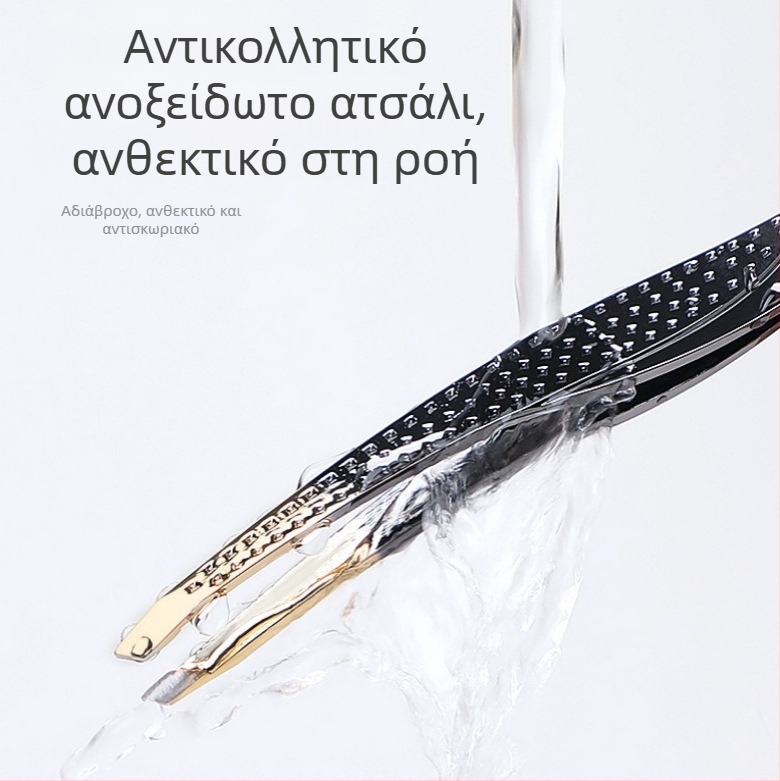 Colorful Fenling σετ κλιπ φρυδιών και τσιμπιδιών από ανοξείδωτο ατσάλι, γωνιακές άκρες για περιποίηση φρυδιών και βλεφαρίδων