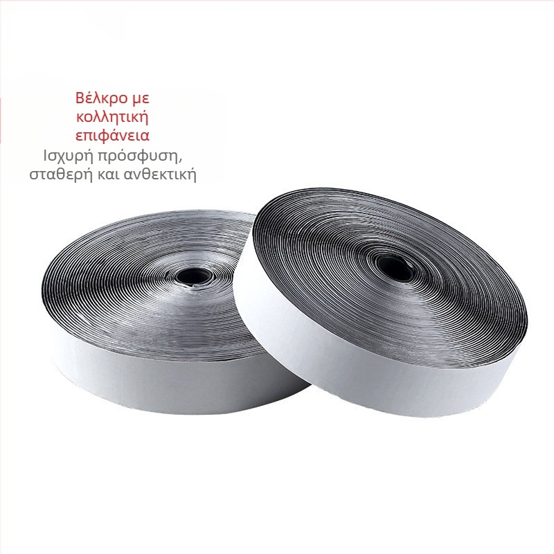 Μαγικός οργανωτής από νάιλον με βέλκρο, αυτοκόλλητος για ρούχα, οικιακά υφάσματα και βιομηχανική χρήση — χωρίς εμπορικό σήμα