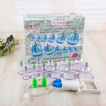 Συσκευή βεντούζ με 12 κύπελλα, πλαστικό, Kang Yaofu