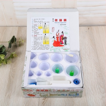 Συσκευή βεντούζ με 12 κύπελλα, πλαστικό, Kang Yaofu