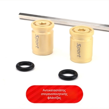 Αντι-κλοπής καπάκι βαλβίδας ελαστικού αυτοκινήτου | Ανοξείδωτος χάλυβας | Μάρκα KND | Εγκατάσταση με βίδωμα | Συμβατό με τις περισσότερες βαλβίδες