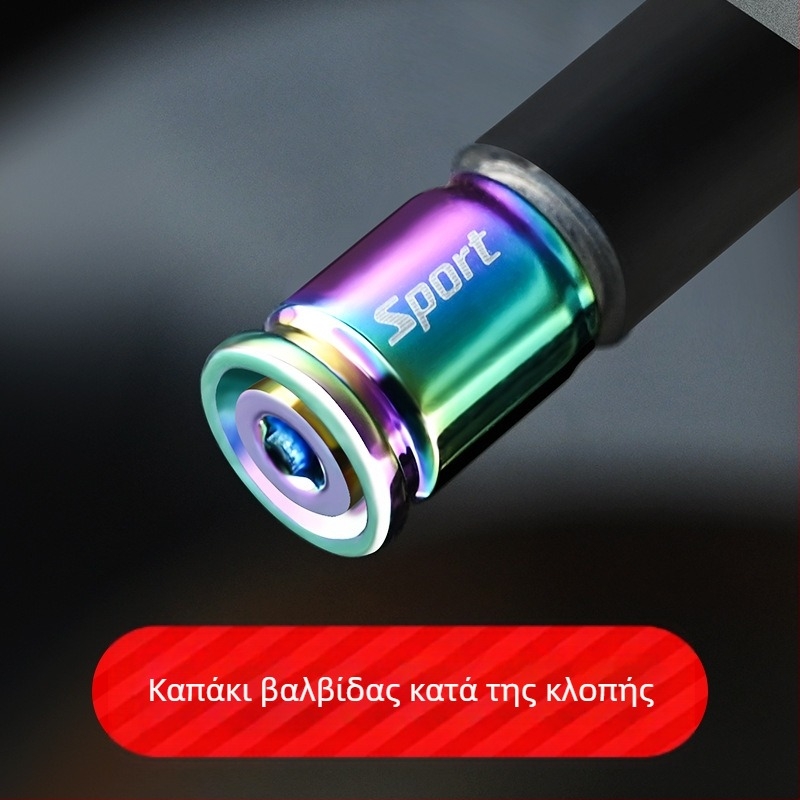 Αντι-κλοπής καπάκι βαλβίδας ελαστικού αυτοκινήτου | Ανοξείδωτος χάλυβας | Μάρκα KND | Εγκατάσταση με βίδωμα | Συμβατό με τις περισσότερες βαλβίδες