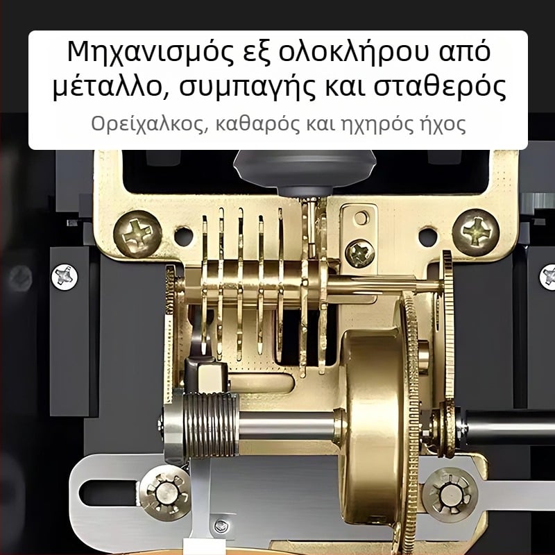 Μετρονόμος μηχανικός τύπου πύργου με ιαπωνικό μηχανισμό, σώμα από καθαρό χαλκό, για εξετάσεις πιάνου, κατάλληλος και για κιθάρα, Guzheng και άλλα όργανα