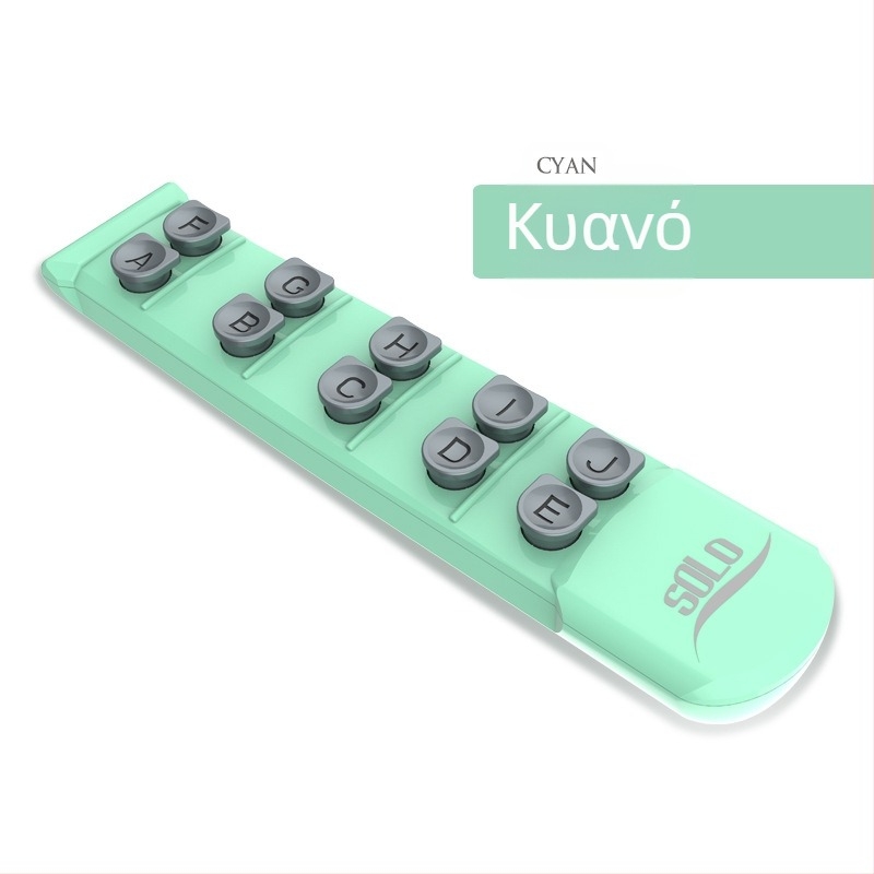 Εργαλείο εκγύμνασης δαχτύλων κιθάρας από PC, σετ 10 τεμαχίων, θέση δακτύλων και προπονητής κλιμάκων με πλέγμα