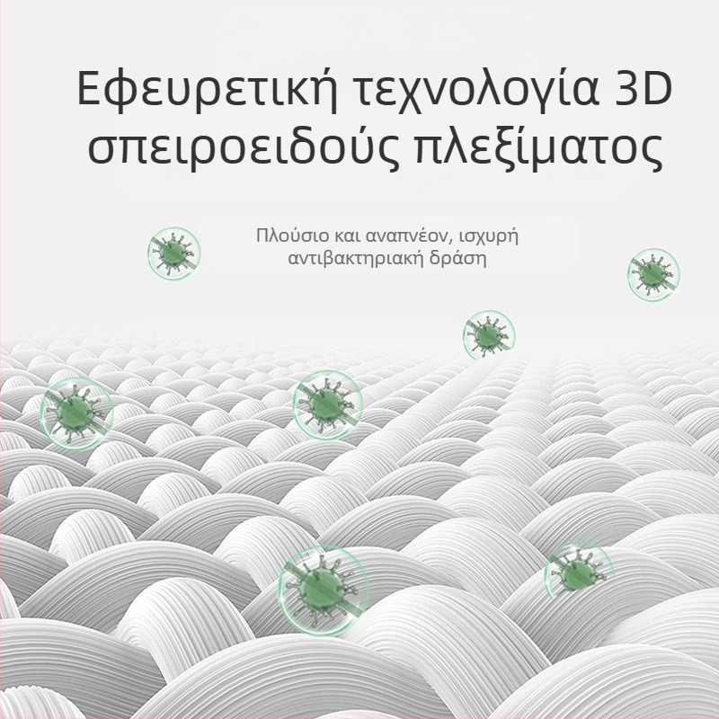 Yi Bao Νάιλον μπάλα μπάνιου με μασάζ λουλουδιού – 500 τεμ., αξεσουάρ μπάνιου διπλής χρήσης