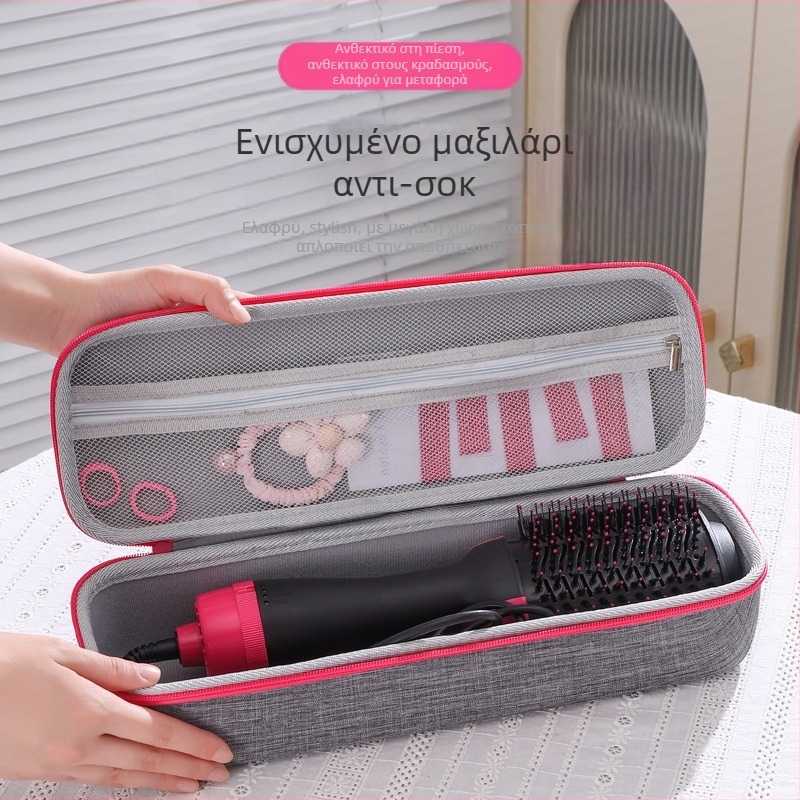 Κουτί αποθήκευσης EVA για συσκευή μπούκλων μαλλιών και πιστολάκι — σφράγιση και ράψιμο